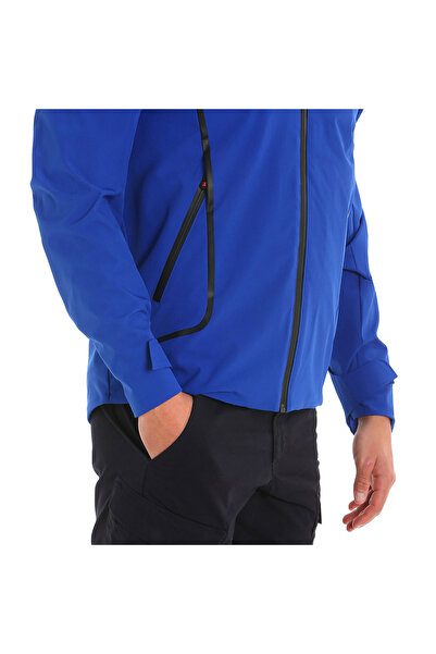 Slam Act Hooded Men's Blue Jacket Men's Jacket A101002S00