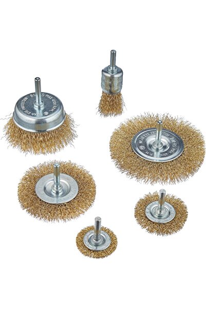 Baytec Bay-Tec Tel Fırça Seti Saçaklı 6 Parça MK1260