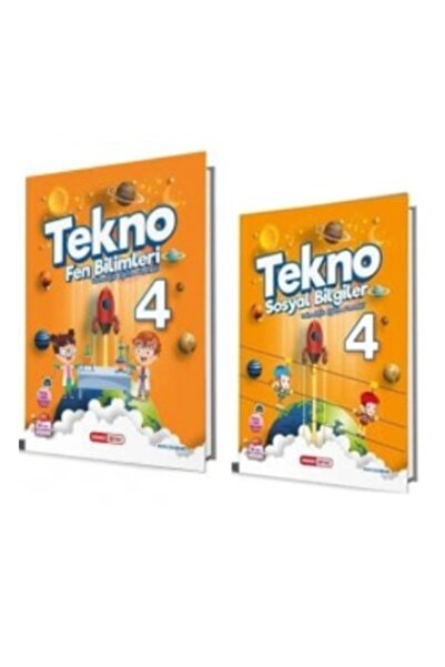 Kırmızı Beyaz Yayınları KIRMIZI BEYAZ YAYINLARI 4.SINIF TEKNO FEN BİLİMLERİ +...