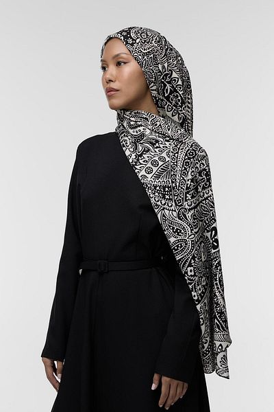 Qef Richa Patterned Deluxe Shawl
