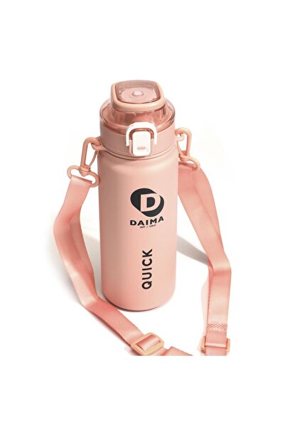 daıma hot/cold دايما ترمس سريع/قارورة 650 مل وردي