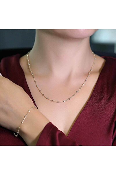Altınbeyi Tek Sıralı Dorika Set 14 Ayar Altın 4.30 gram