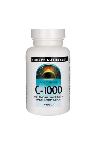 source naturals C-1000 Time Release, 1000 mg, 100 Tablets