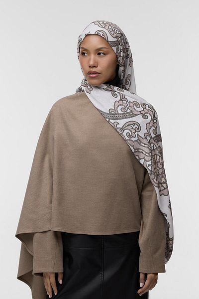 Qef Beena Patterned Deluxe Shawl