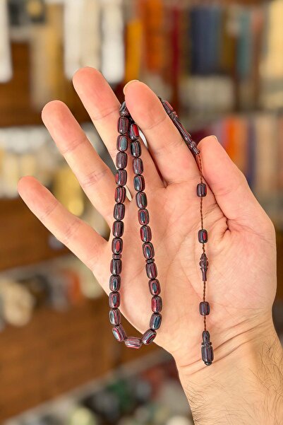 TESBİHKENTİ كبسولة مسبحة جميلة من خشب الكافور