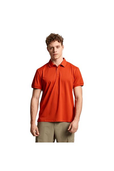 Slam Tech Pique Polo Men's Beige T-Shirt Men's T-Shirt A108006S01