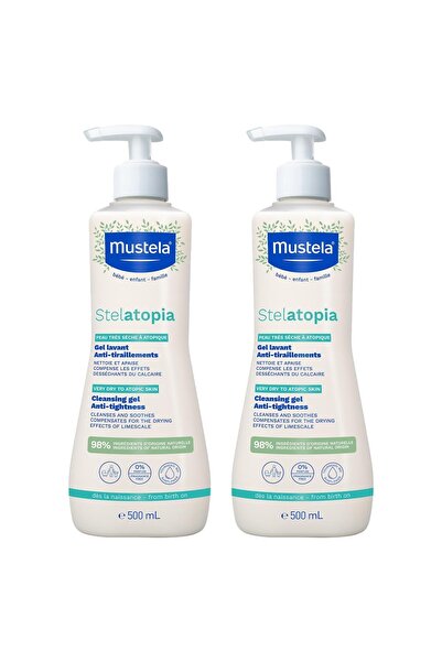 Mustela ستيلاتوبيا جل منظف 500 مل 2 قطعة