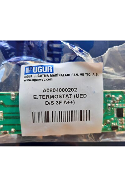 Uğur UĞUR Derin Dondurucu UED280D/S  380D/S 480D/S 360D/S 460/D Dijital Termostat Elektronik Kart Anakart