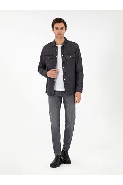 Cacharel Antrasit Slim Fit Jean Pantolon 50290520-VR006