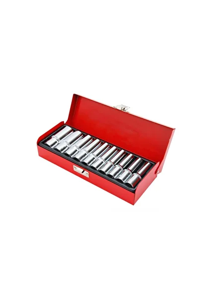Baytec 3/8" Long Socket Set 10 Pieces