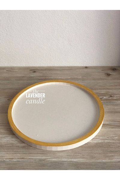 The Lavender Candle Gold Detailed Set
