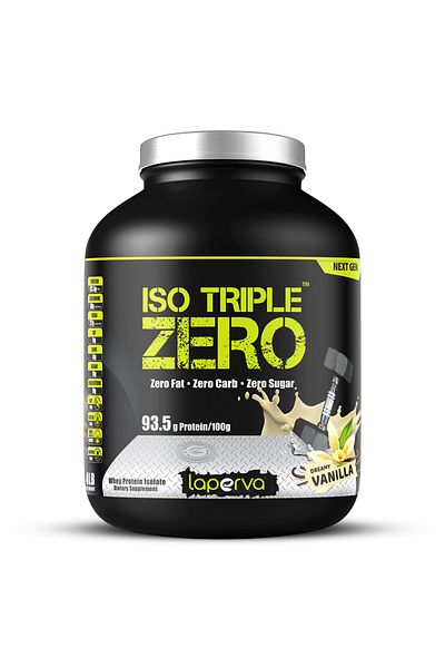 Laperva Iso Triple Zero Next Generation Whey Protein, Dreamy Vanilla, 4 LB