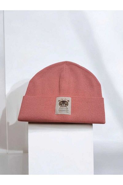 Natural Children's Folded Beret