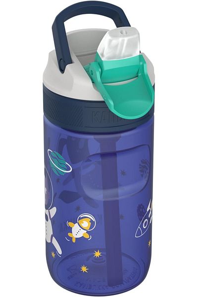 Kambukka Lagoon Water Bottle with Spout Lid - 400 ML - Space Animals