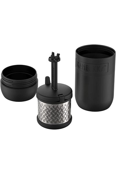 Kambukka Tea Infuser including on-the-go compartment & Tea Mesh