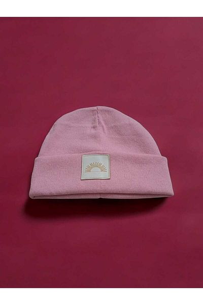 Natural Women's Folded Beret