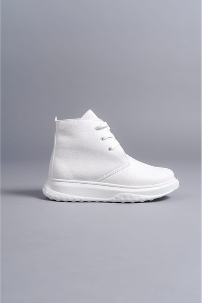 Zerenyus Franca SLW204 Чоловічі спортивні черевики - на шнурівці, білі