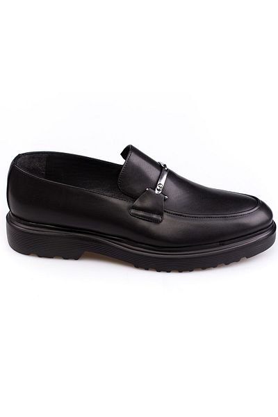 maximoda Pantofi pentru bărbați din piele lăcuită clasică neagră