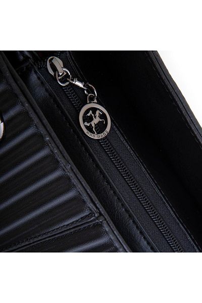 Nas Bag Geantă de mână și de umăr pentru femei Black Cosmos (lățime: 28 cm; lungime: 21 cm)