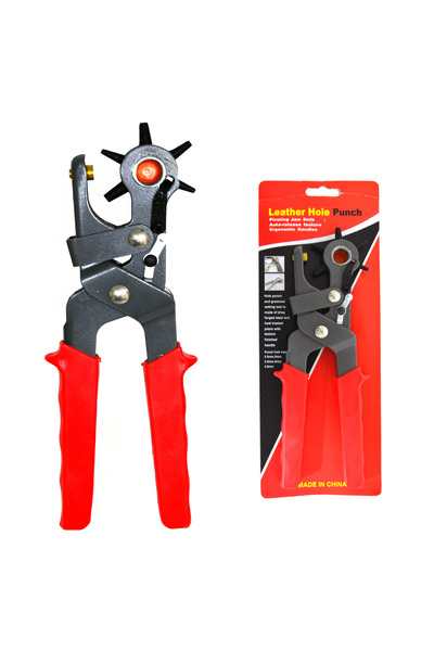 tuhafiyecimiz Yüksek Kalite 6 Farklı Boy Kemer Delme Pensesi - Çarklı Zımba