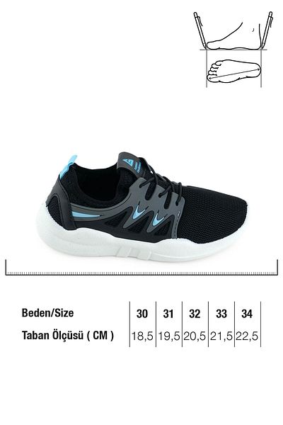 GEZER Erkek Çocuk Yazlık Rahat Taban Günlük Spor Ayakkabı