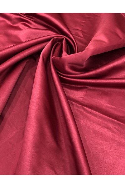 zyngolddantel gelinlik kumaş ve aksesuarları Bordo Saten Kumaş Mat Saten Elbiselik Kumaş 150cmx100cm Yöresel Elbiselik Kumaş
