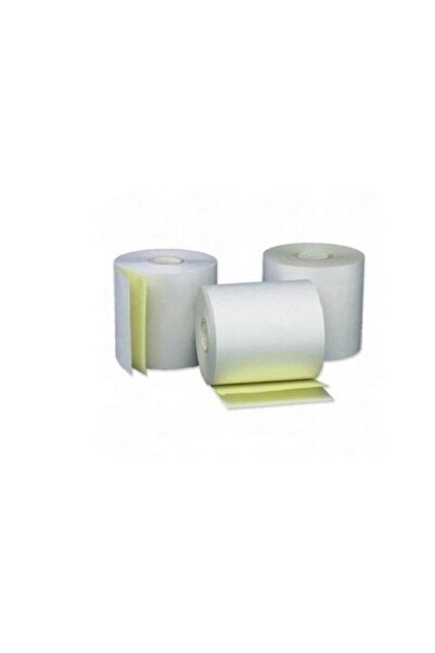 Kahraman 56x16 Çift Nüsha otokopi otocopy 10 ADET 1 Paket Rulo Kağıt