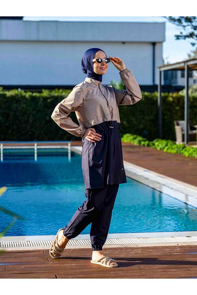 TESMAY Πλήρως καλυμμένο επίσημο μαγιό Hijab