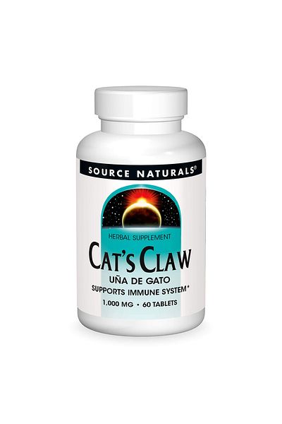 source naturals Cat's Claw Bark, 1000 mg, 60 Tablets