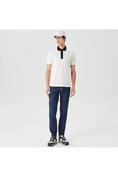 Lacoste Erkek Slim Fit Denim Koyu Mavi Pantolon