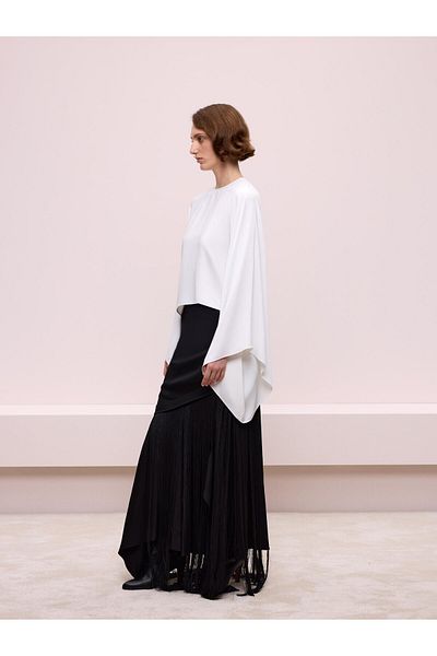 BAQA Asymmetric Cut Blouse