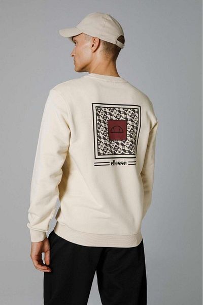 Ellesse Ανδρικό φούτερ με λαιμόκοψη κανονική εφαρμογή Em232