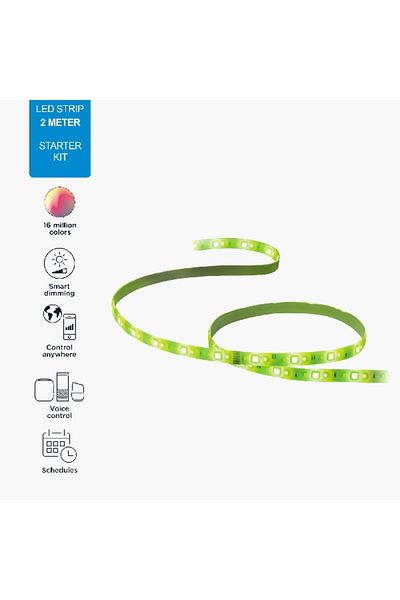 Wiz Colours WiFi LED Light Strip Starter Kit - 200 cm