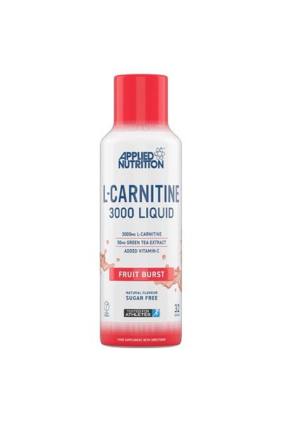 applied nutrition L Carnitine Liquid, 3000 Mg, Fruit Burst-495 Ml, For Faster Effect