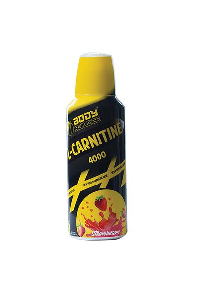 Body Builder L Carnitine, Strawberry, 4000 Mg, Support Weight Loss, Promoting Endurance.