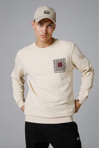 Ellesse Ανδρικό φούτερ με λαιμόκοψη κανονική εφαρμογή Em232