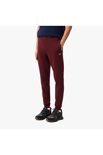 Lacoste Erkek Slim Fit Bordo Eşofman Altı
