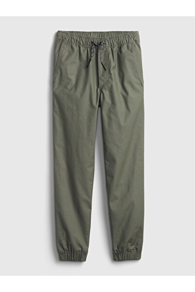 GAP Erkek Çocuk Yeşil Everyday Washwell™ Jogger Pantolon