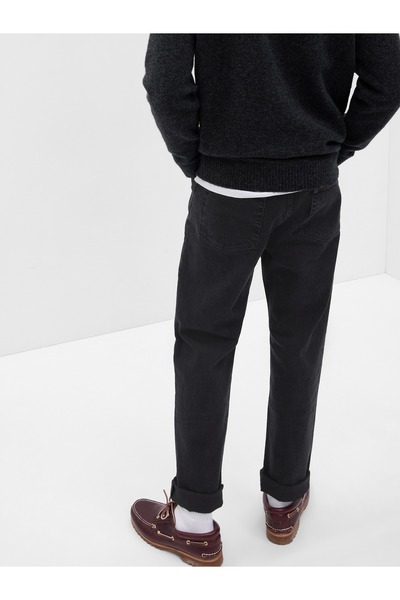 GAP Erkek Siyah GapFlex Slim Washwell™ Jean Pantolon