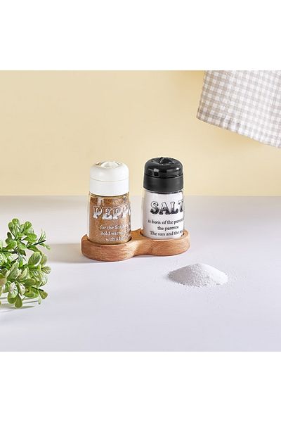 Home Box Exclusive Salt and Pepper Shaker Set