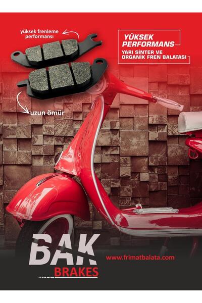 SEGWAY BAK BRAKES  FMB-054   Segway, Cf Moto Atv Utv Arka Fren Balatası Organik Kalite