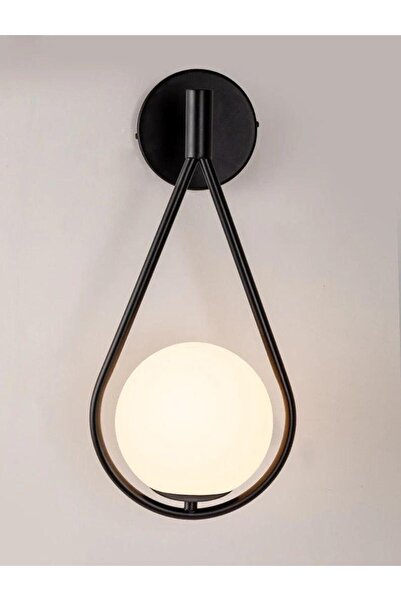 yürüyenlightt Yürüyen Abajur Damla Siyah Aplik