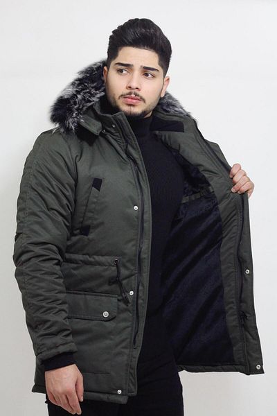 Stilkombin Sheepskin Hooded Coat & Coat_50191