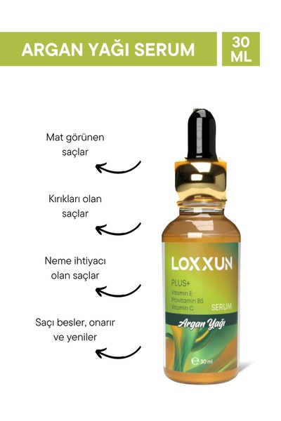 LOXXUN Argan Yağı Serum