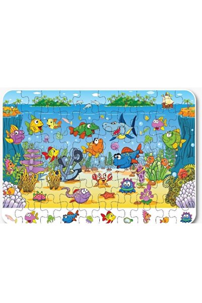 Uçandaire لغز خشبي مكون من 20 قطعة من طيور البطريق المبهجة - لغز الطفل