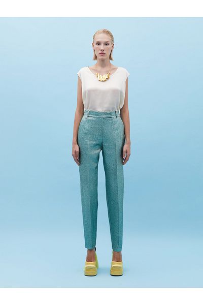 BAQA Pipe Leg Jacquard Trousers