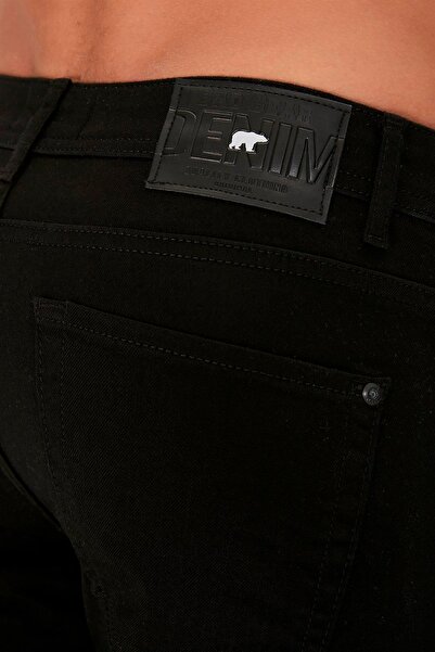 Bad Bear Normal Waist Skinny Fit Black Men's Denim Trousers 22.01.70.004_xavier Jeans