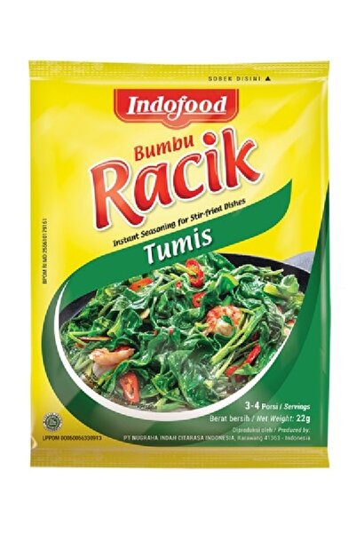 INDOFOOD Bumbu TUMIS 22g 1 paket