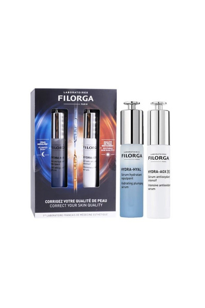 Filorga Hydra-Hyal Serum 30ml + Hydra-Aox 5 30ml Serum Seti