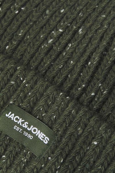 Jack & Jones Мъжка зелена барета Cliff Nap (12190549-KG)